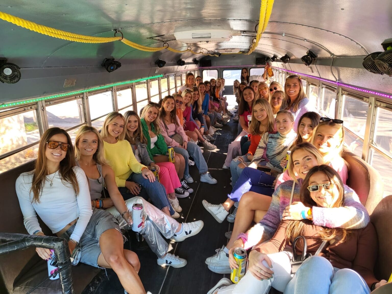 Fly-Rides’ 50-Passenger Party Buses: Austin’s Premier Pick